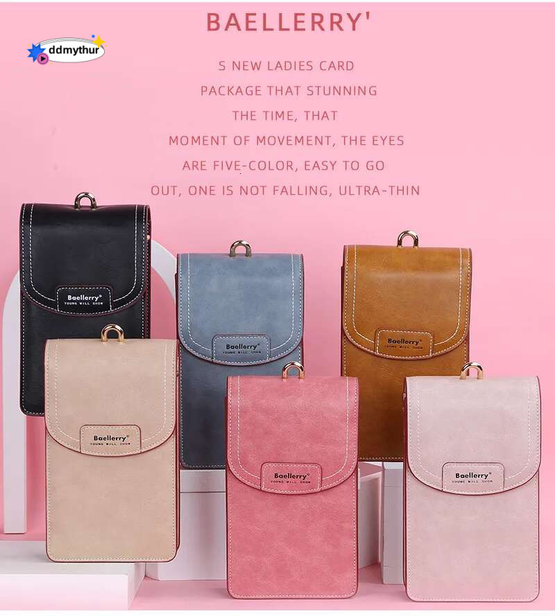 For Women 2022 Fashion Large Capacity Pu Leather Wallets With Chain Ladies Mobile Phone Bag Purses Bolsa Feminina ddmythur