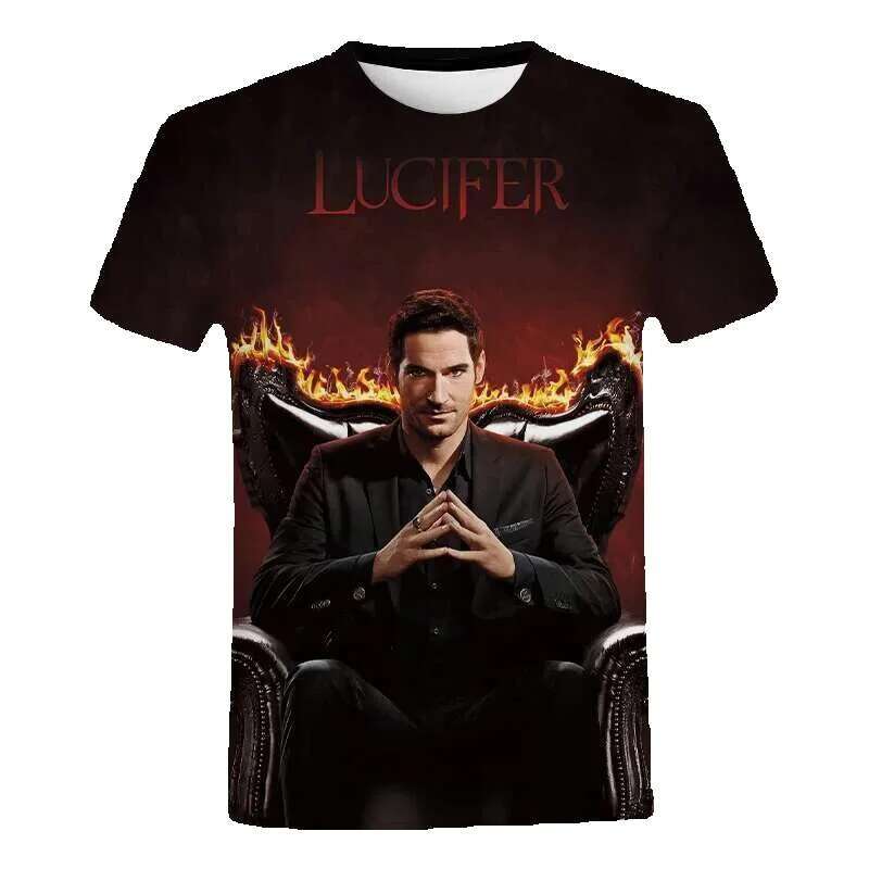 3D TV series Lucifer Men and Women from the School of Economics, short sleeved, casual streetwear, fashion, popular, Y-Haruku, Respzed, 2021