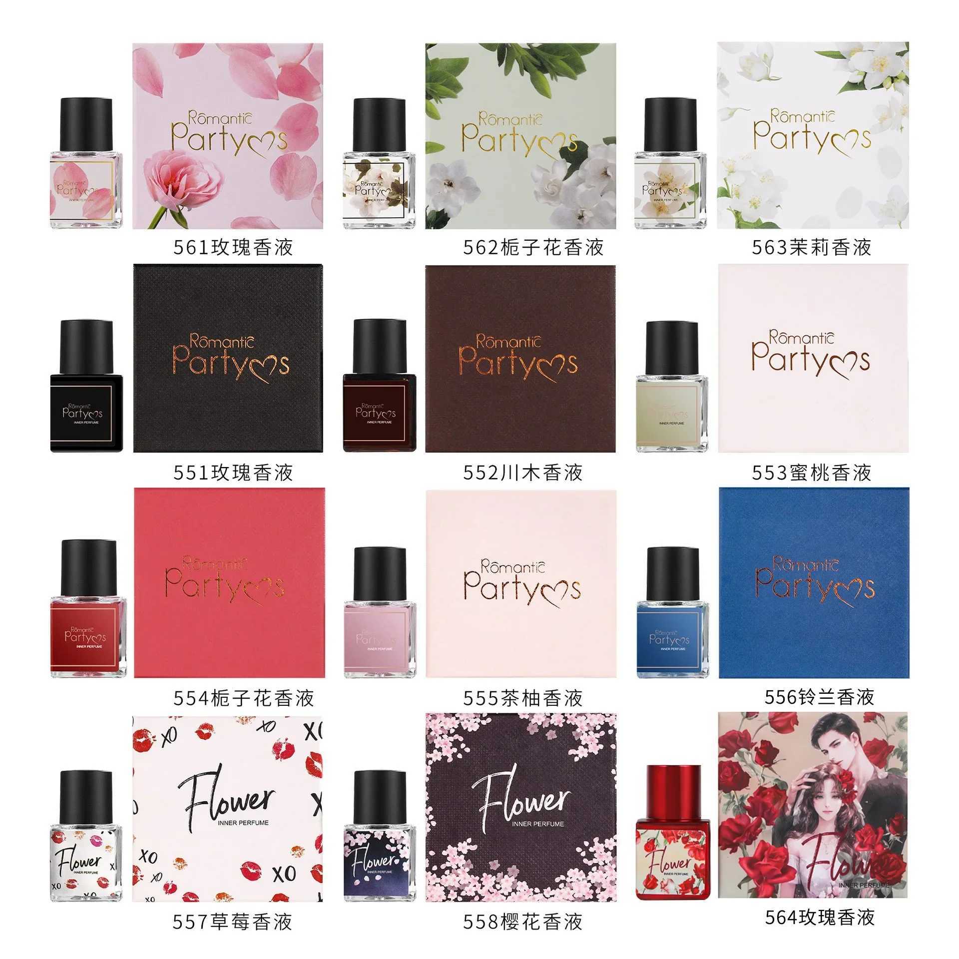 10ml romantic party rose sexy PARFUM pheromone perfume charm perfume private body interior sprayXJ250409