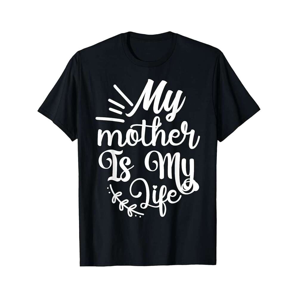 Designer T shirt My Greatest Blessings call me Mommy Funny Floral Grandma - 220g Tshits