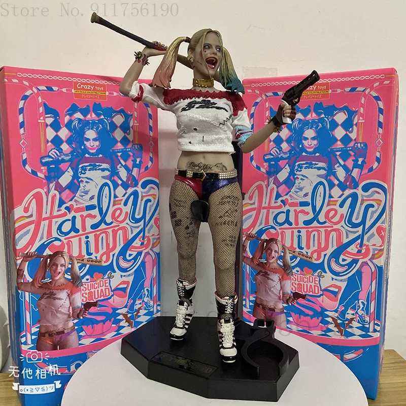 Crazy Toys Harley Quinn Action Figure 1/6th Scale Collectible With Real Frabic Cloth 30 Collectable Model Toy Gift X2504091