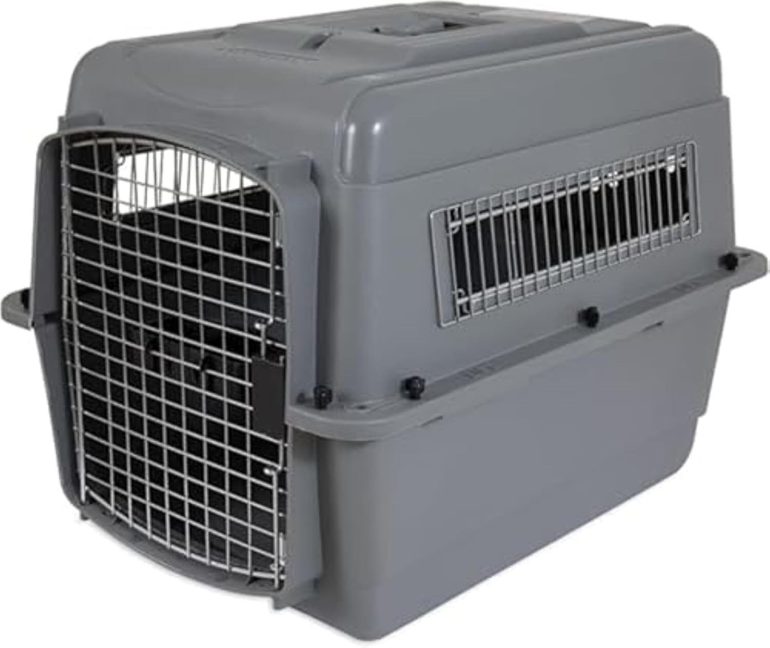 Petmate Sky Kennel - Suitable for aviation and travel, airline approved dog cage for pets weighing 15-30 pounds, heavy-duty kennel, made in the United