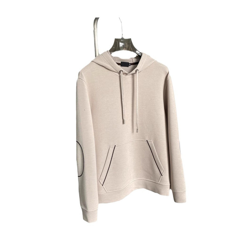 Gaoding 24 New Cashmere Tencel Cotton Blend EZ Men's Drawstring Hoodie Simple Casual Hooded Sweatshirt
