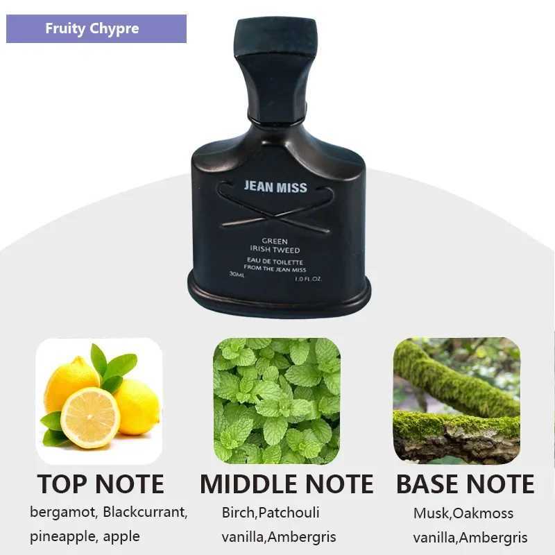 3x30ML perfume gift box durable cologne perfume charming mens perfume Hombres original fresh natural high-quality giftXJ250409