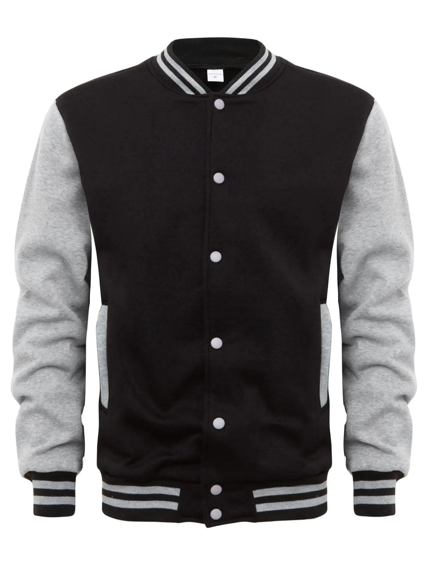 Fashion Loose American Baseball Shirt Bomber Jacket Mens Casual Plus Size M4XL 250409