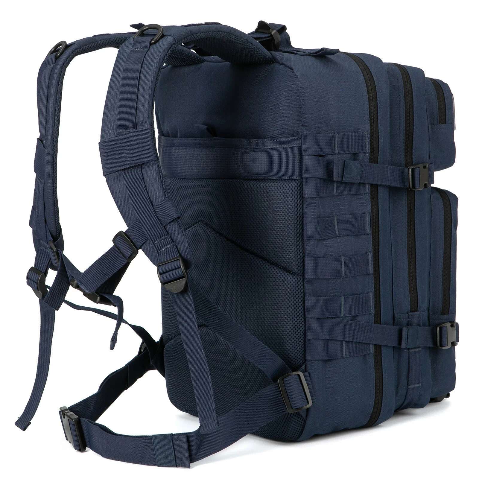 Qt&Qy Tactical Backpacks 45L Large Capacity Man 3 Days Molle Assault Bags For Outdoor Trekking Camping Backpack