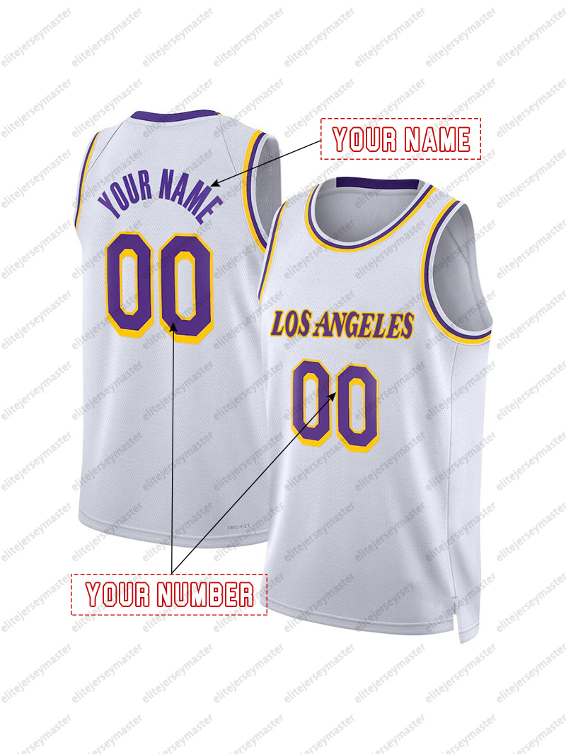 77 Doncic Davis James 23 Custom Basketball Jersey Personalized Customized Jerseys Custom Any Number Name 666