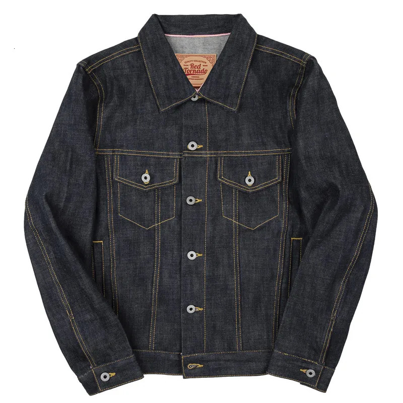 Red tornado 16oz semi pendant denim truck jacket mens daily LS01001 250409