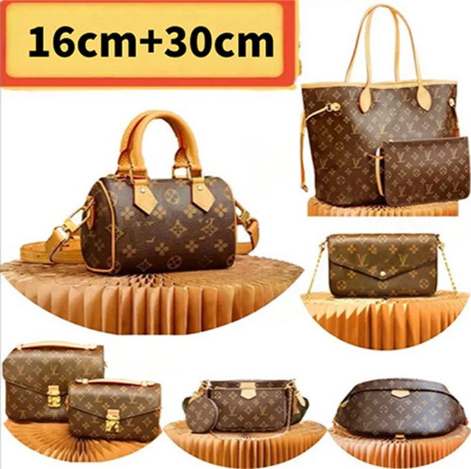 Designer bag Quality High Quick Purse Boston Tote Designer Mini Pillow Handbag Womens Crossbody Messenger Bag Classic Design Floral Make shoulder bag Luxury bags