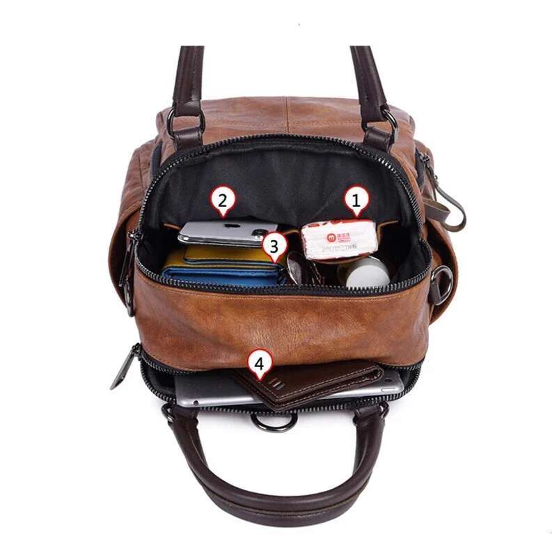 New Arrived HISUELY Women Real Split Suede Leather Shoulder Bag Casual Handbags Messenger Top-Handle Bags Travel Back Packs Hot