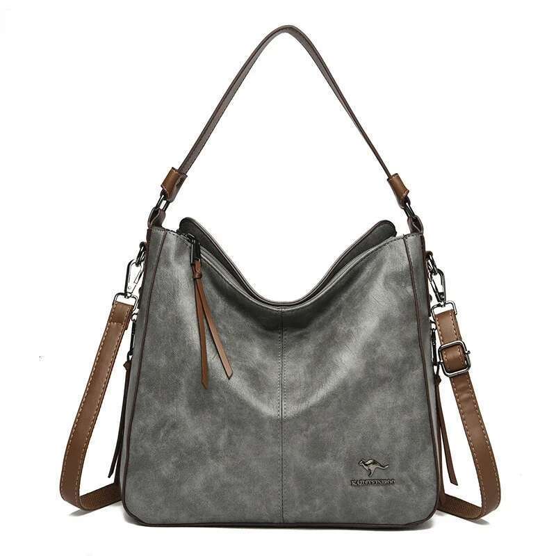 Fashion Brand Soft Ladies Leather Messenger Bags Handbags Women Designer Crossbody Large Capacity Female Shoulder Bag