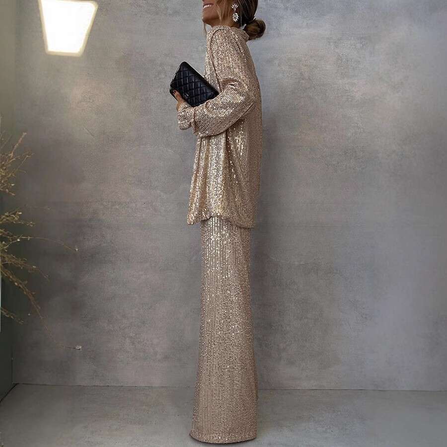 Women's Clothing High-end Sequin Suit Fashionable Design Jacket Bestseller Elegant