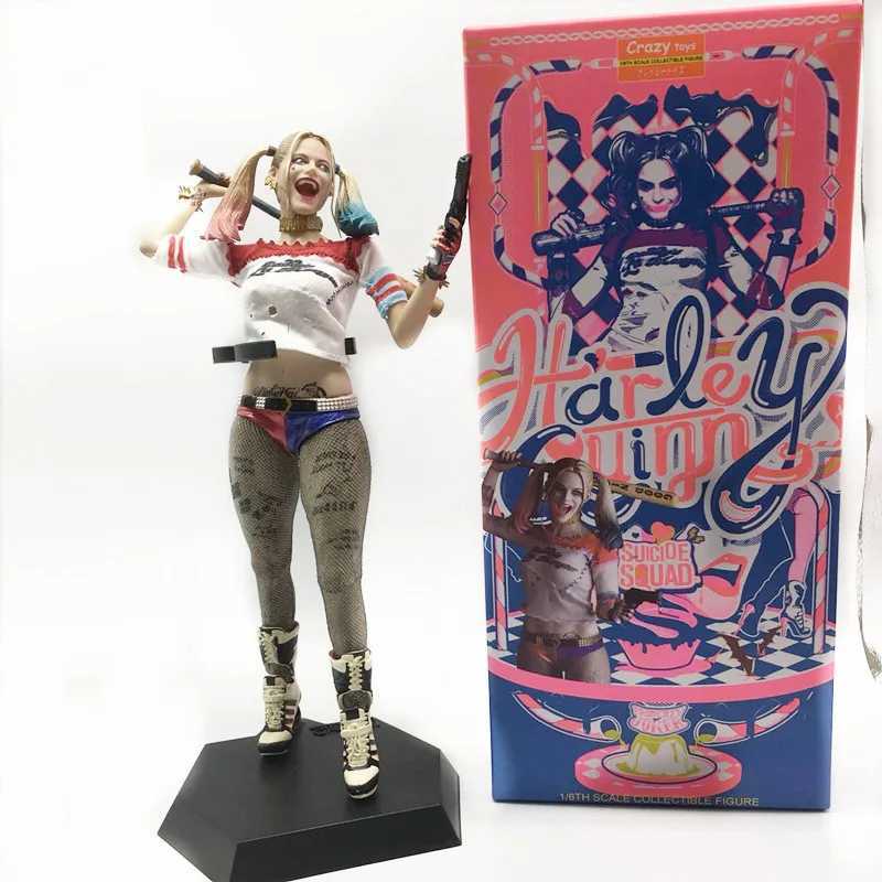 Crazy Toys Harley Quinn Action Figure 1/6th Scale Collectible With Real Frabic Cloth 30 Collectable Model Toy Gift X2504091