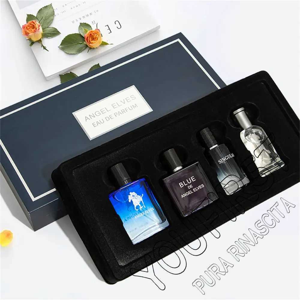 Brand perfume mens dating 120ml pheromone perfume masculinos lasting charming men spray perfume mens gift box 4pcs newXJ250409