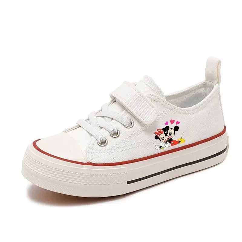 Amy Club Boys and Girls Shoes High Top Low Canvas Shoes Casual Cartoon Comfortable Childrens Printed Shoes 07 X250409