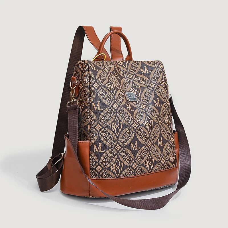 Fashion Brand Leisure Sports Junior High School Student New Fashion Large Capacity Backpack Bag