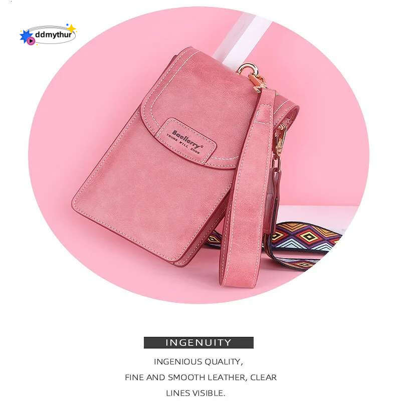 For Women 2022 Fashion Large Capacity Pu Leather Wallets With Chain Ladies Mobile Phone Bag Purses Bolsa Feminina ddmythur
