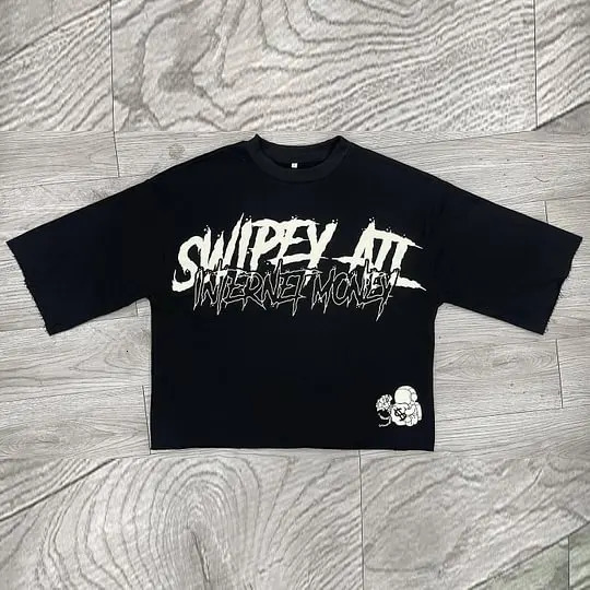 Streetwear T Shirt Y2K Clothes Mens Retro Hip Hop Skull Graphic Print Oversized TShirt Punk Rock Round Neck Short Sleeve Tops 250408