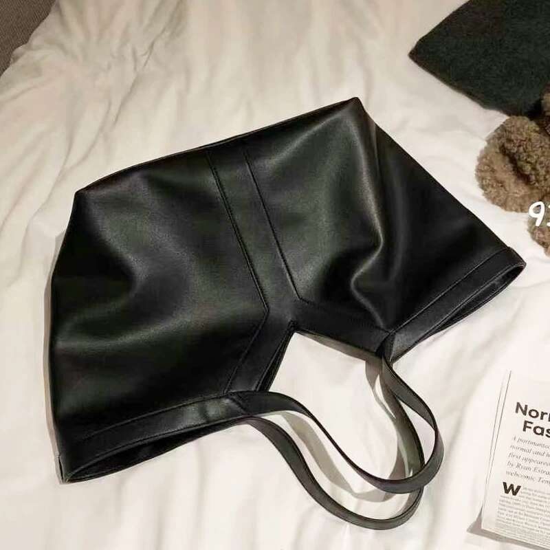 Custom Initials Oversize Tote Bags For Women Designer Handbags Purses 2025 New In PU Large Capacity Top Underarm Shoulder