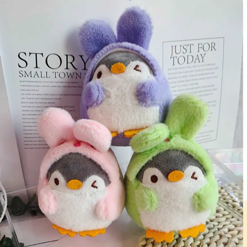 10cm/12cm cute penguin plush toy cartoon backpack doll plush pendant mini penguin stuffed animal penguin doll keychainXJ250409