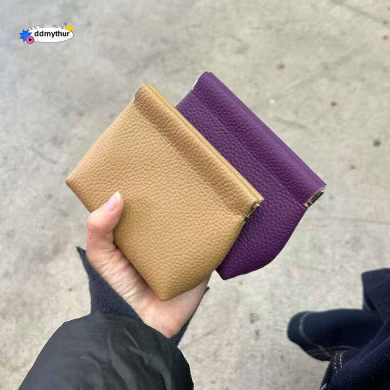 Custom Name Cowhide Card Wallet Engrave Letters Lipstick Spring Cosmetic Travel Storage Bag Pouch Coin Purse Gift ddmythur