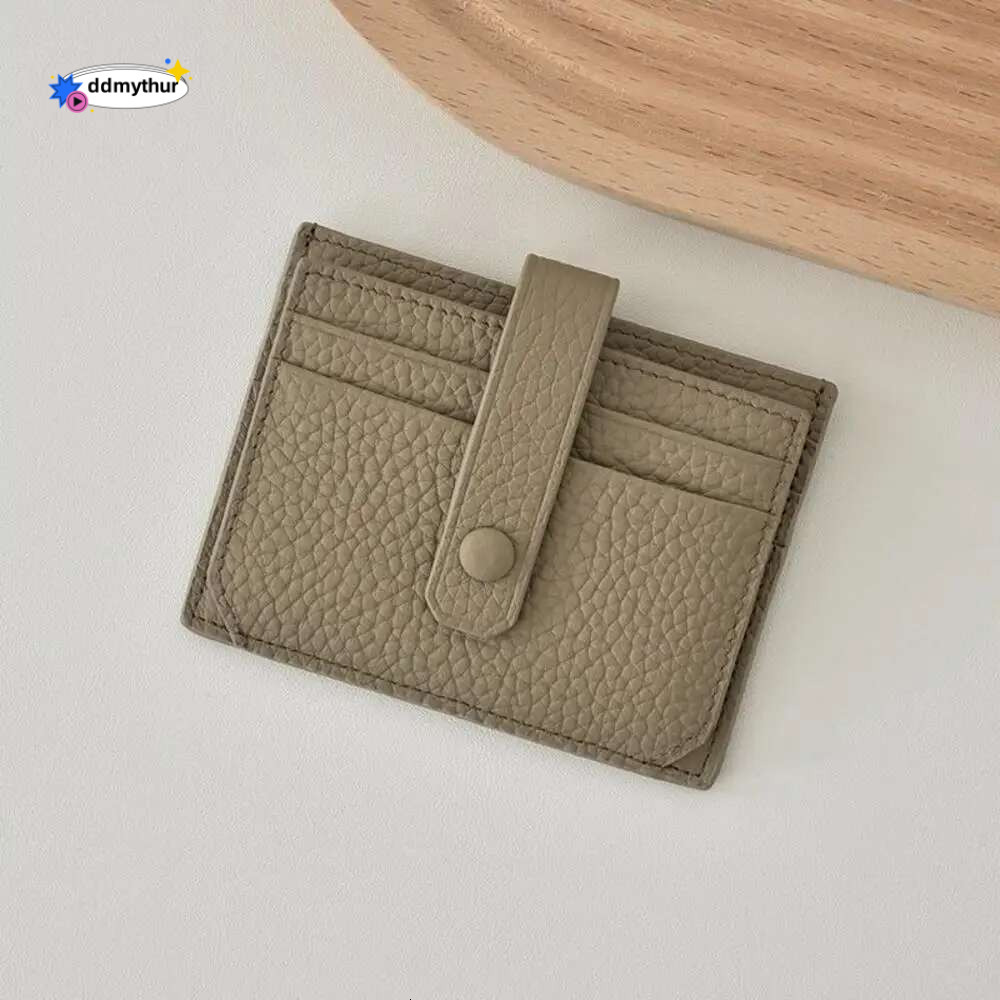 Ultra-thin PU Leather Female Wallets Multifunction Small Soft Cowhide Coin Purse Card Holder Money Bag For Men Women ddmythur