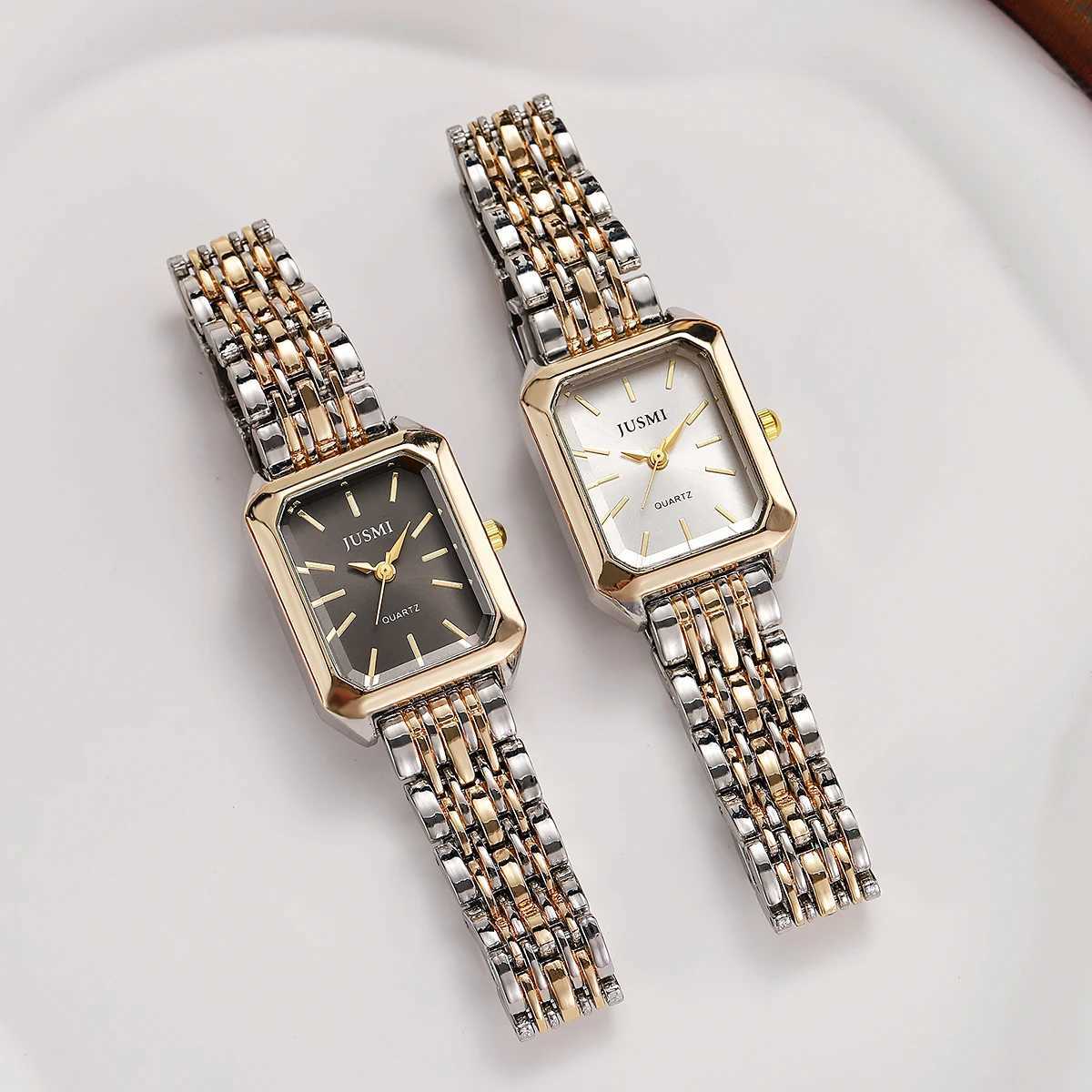 New type of improvised explosive square bar dial steel strip quartz watchXJ250408