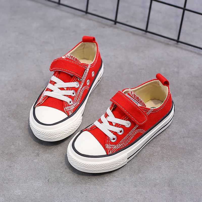 Babaya childrens canvas shoes boys sports shoes breathable 2021 spring new fashion childrens shoes girls student single girls shoes X250409