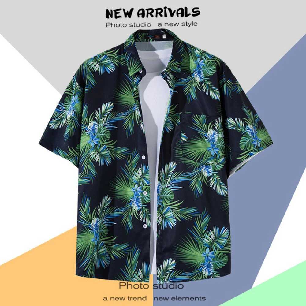 Hawaiian Shirts 3D floral print mens shirt Hawaii vacation beach shirt personalized customization unisex clothing W250414