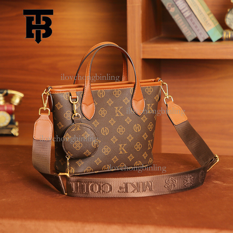 TB BHULAMTE Large Capacity Handbags - Retro Flower Color Block Crossbody Shoulder Bags for Women Z260224