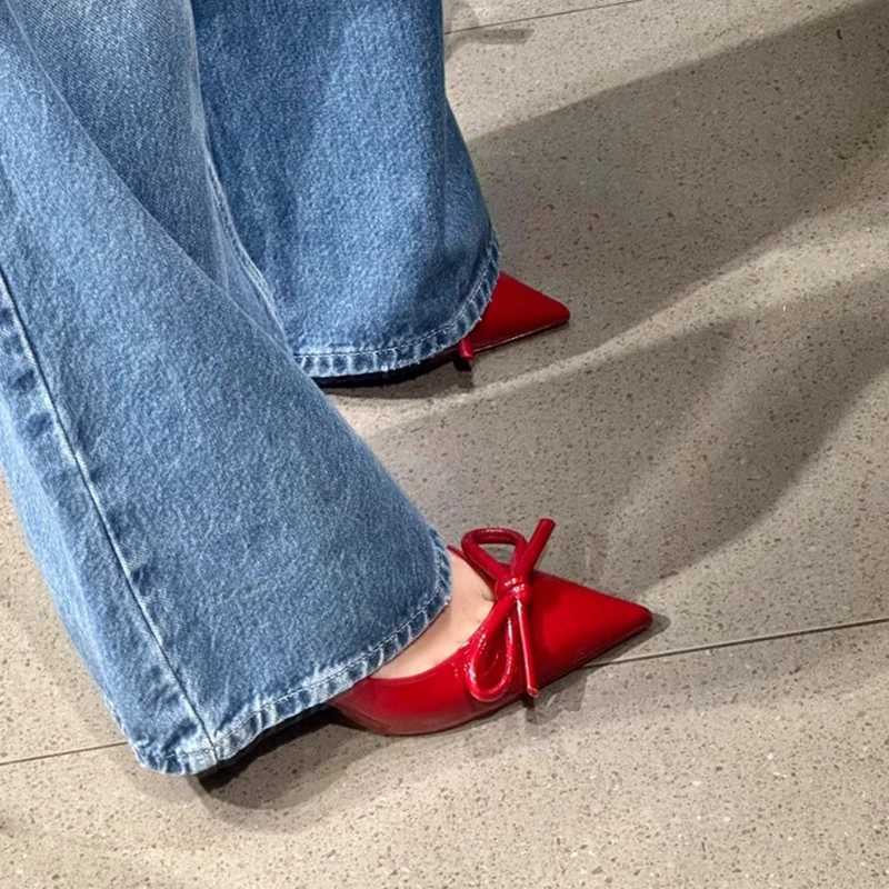 New Arrival Summer high-heeled womens sandals fashionable light bow shoes elegant wedding party shoes T250409
