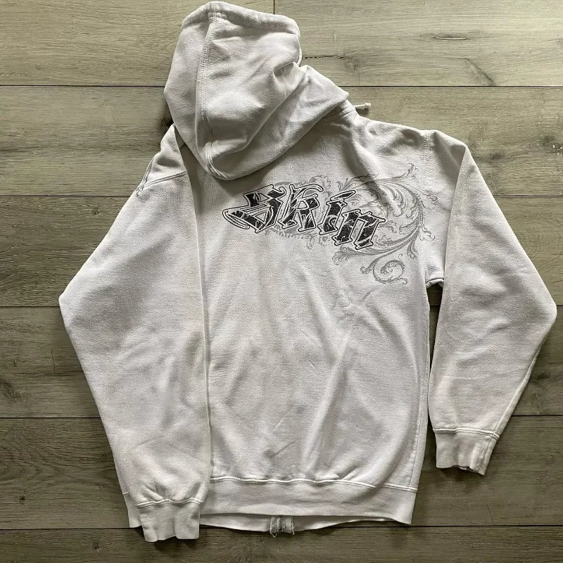 Harajuku Anime Hoodie Y2k Style Streetwear Hip Hop Pattern Printing Men Clothing Loose Casual Fashion Sweatshirt Oversized 250408