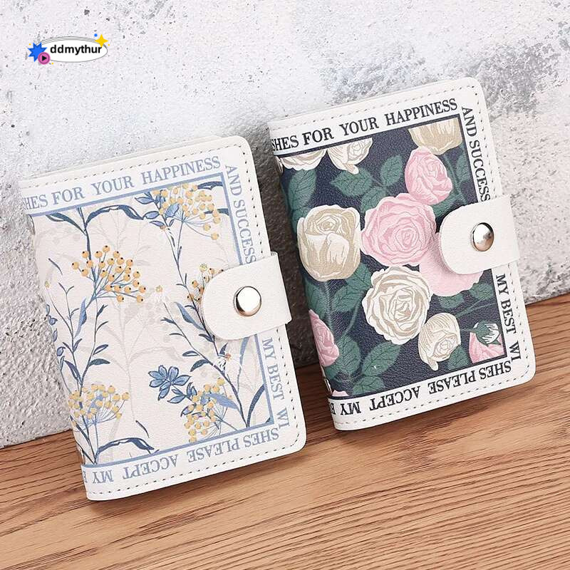 New Slim PU Leather Holder Wallet Multiple Slots Credit Bank ID Bag Organizer Pocket Bus Money Card Storage Clips ddmythur