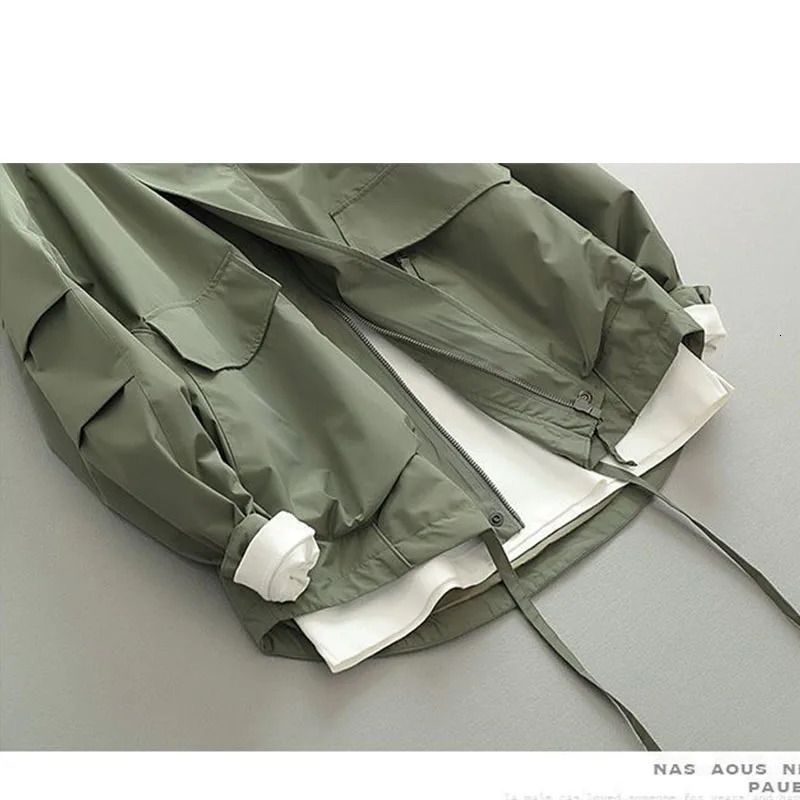 Spring Autumn Windbreak Jackets Men Japanese Vintage Fashion Three-dimensional Hoodie Loose Male Coat Bomber Jacket Men Clothing 250408