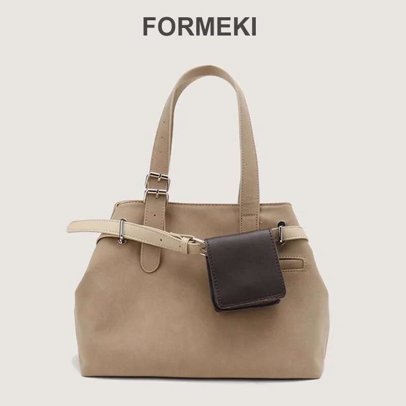 Formeki Tote In Fashion Hand For Women Large Capacity Ck Vintage Designer Office Lady Bag