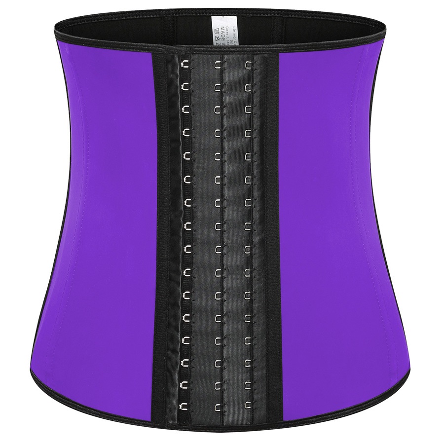 Latex Waist Trainer Girdle & Tummy Control Shapewear Underwear Corset Cincher 3 Layers With 9 Steel Bones Slimming Body Shapers Belts Shaping Perfect 