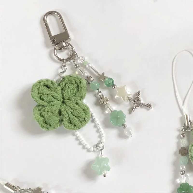 Handmade Lucky Keychain Creative Knitting GiftsXJ250409