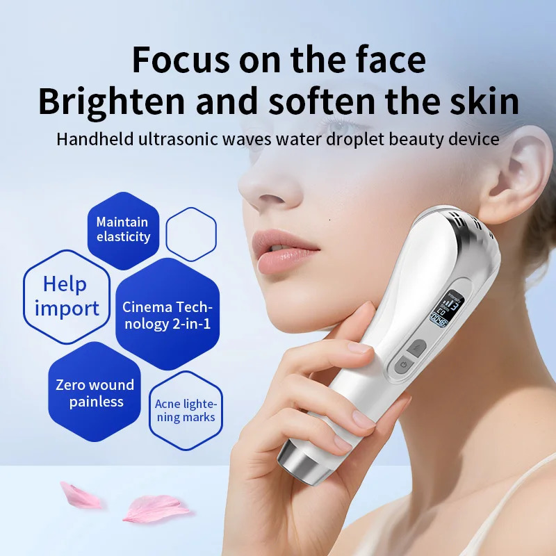 310Mhz Focused Ultrasonic Wave Machine High Frequency Skin Tighten Beauty Instrument Firming Care AntiWrinkle Tool 251106