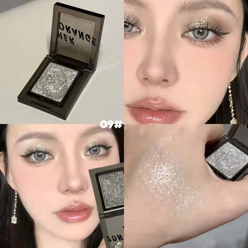 17 Colors Smoky Matte Blue Eye Shadow Metallic Mini Monochrome Eyeshadow Palette Pearl Glitter Earth Grey Multicolor Eyes Makeup