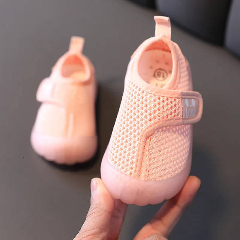 Baby casual shoes toddlers first step summer girls mesh breathable Tenis sports shoes 250409