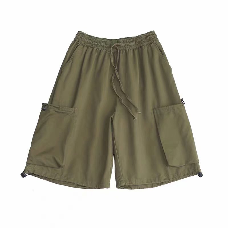 2025 New Designer Men Shorts Men And Women Short Couple White Half Sleeved Loose Textured T-Shirt Workwear Five Quarter Shorts Set Summer