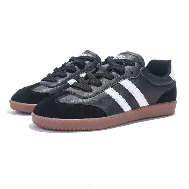 2025 Jifffly Silver German Trainers Thick-Soled Height-Boosting Retro Classic Versatile Student Sports Shoes Unisex