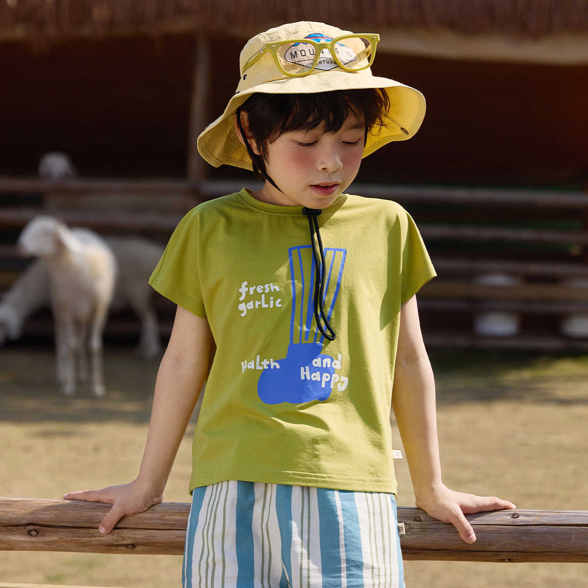 BBQB childrens clothing childrens short sleeved summer boys T-shirt round neck girls top half sleeved shirt baby clothes childrens clothing spring S25