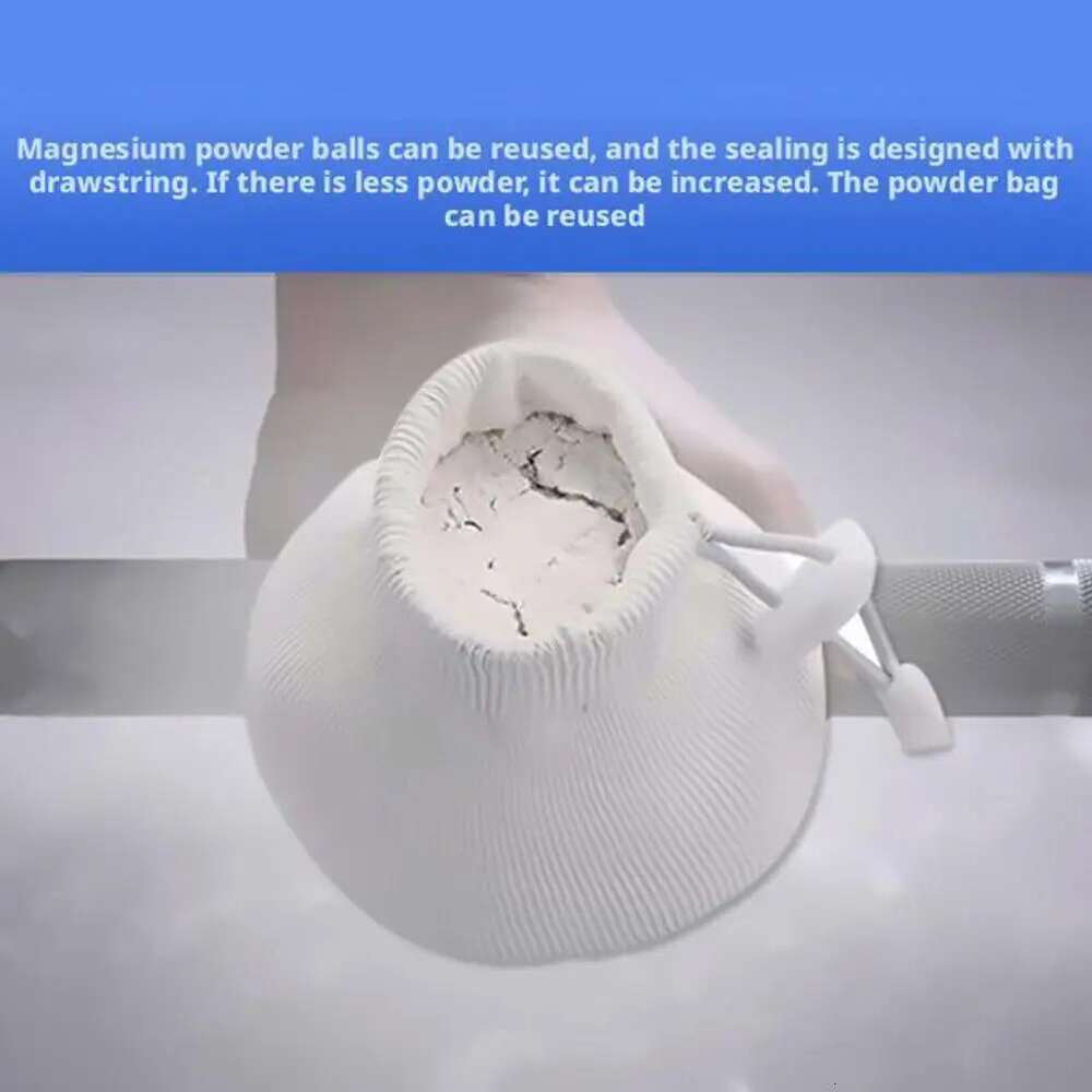 Ball Gym Weightlifting Barbell Rock Climbing Trainer Anti-skid Dry Magnesium Powder Fiess Accessories