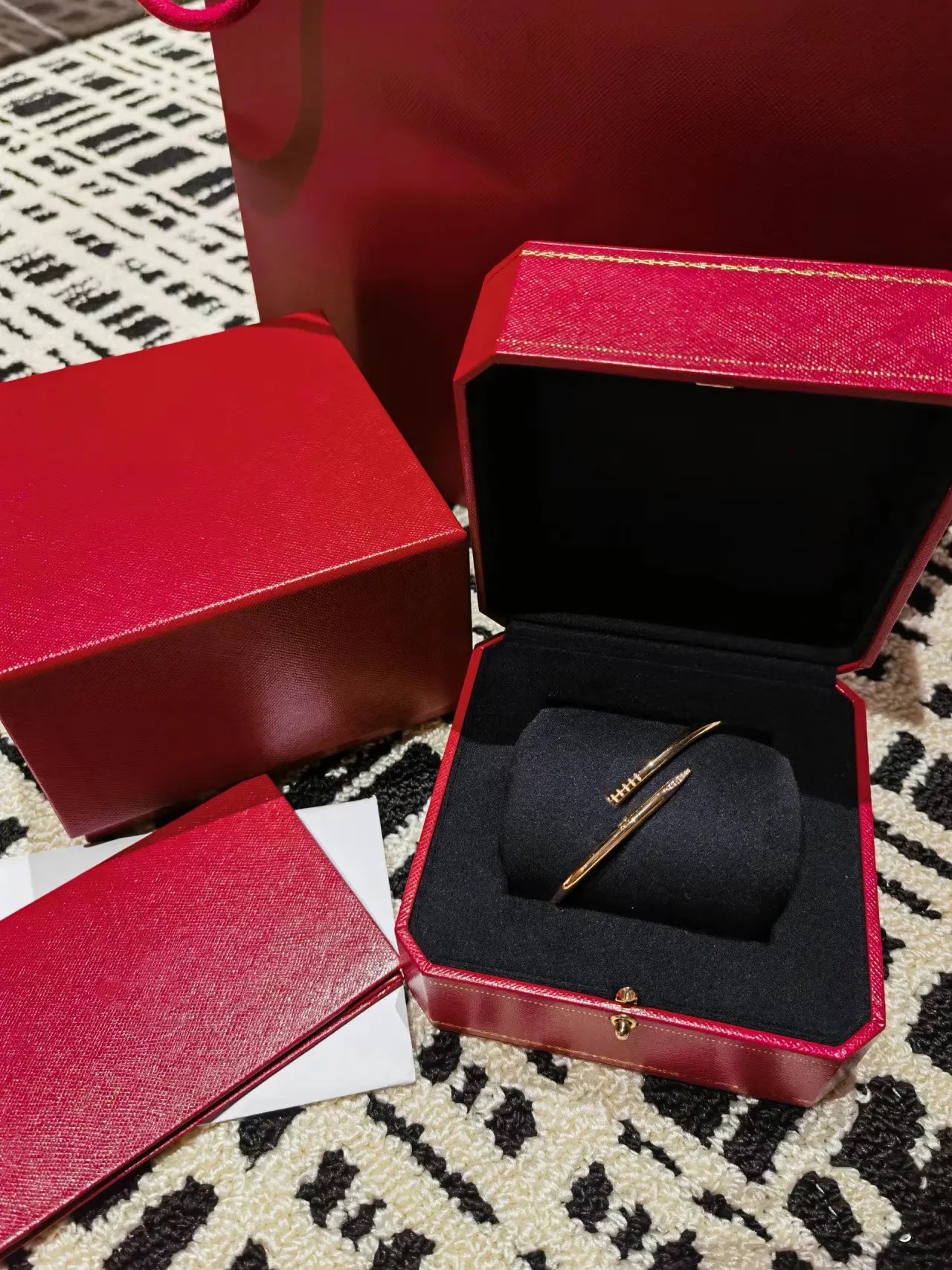 Nail bracelet designer bracelet women classic gold bracelet men titanium steel bracelet fashion unisex cuff luxury Classic bracelets jewelry Valentines Day gift