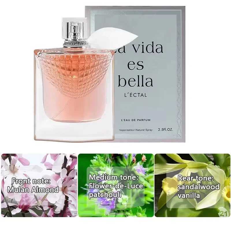 Original 75ml womens perfume true love rose perfume durable perfume fresh natural romantic temperature perfumeXJ250409