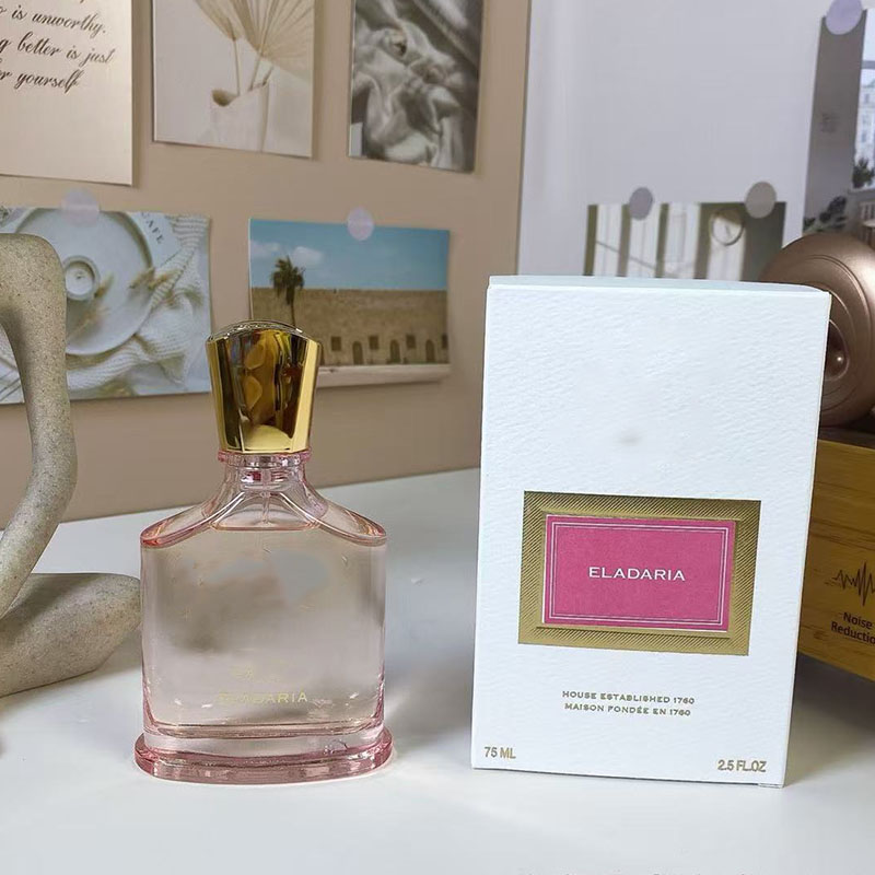 Ladies Perfume ELADARIA Ladies Natural Long Lasting Pleasant Fragrance Women 75 ML EDP Cologne Top Charming Scent for Gift Eau de Parfum 2.5 FL.OZ Wholesale Fast Ship