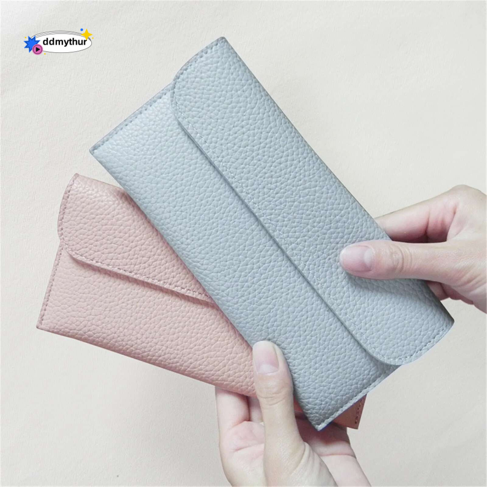 Women PU Leather Long Wallets Large Capacity Fashion ID Credit Card Holder Portable Money Bag Coin Purses ddmythur