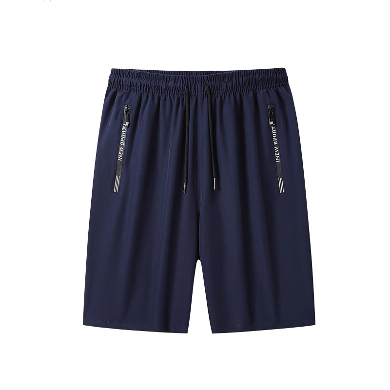 2025 New Designer Men Shorts Summer Ice Silk Shorts With Added Fat Loose Plus Size Trendy Five Quarter Casual Sports Beach Pants