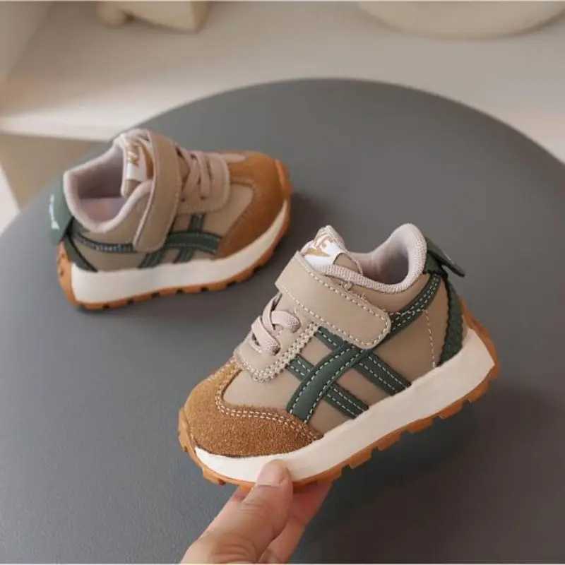 Autumn new childrens Forrest Gump shoes 1-5 years old boys sports shoes anti slip soft sole girls fashionable running casual shoes B X250409